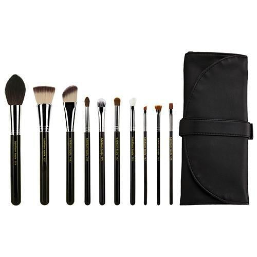 MAESTRO THE KEY ESSENTIAL 10PC. BRUSH SET WITH ROLL-UP POUCH